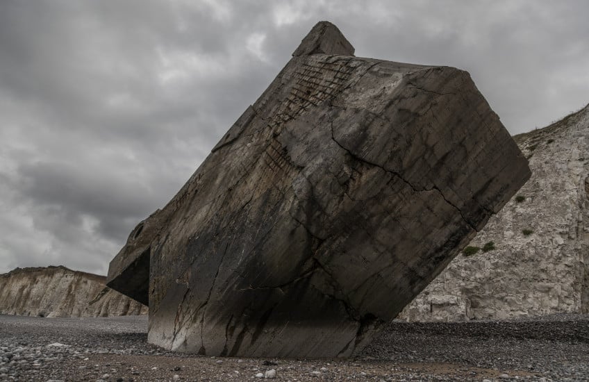 Charles Stankievech, Monument as Ruin (Wreck) , 2011, photograph Courtesy of Charles Stankievech
