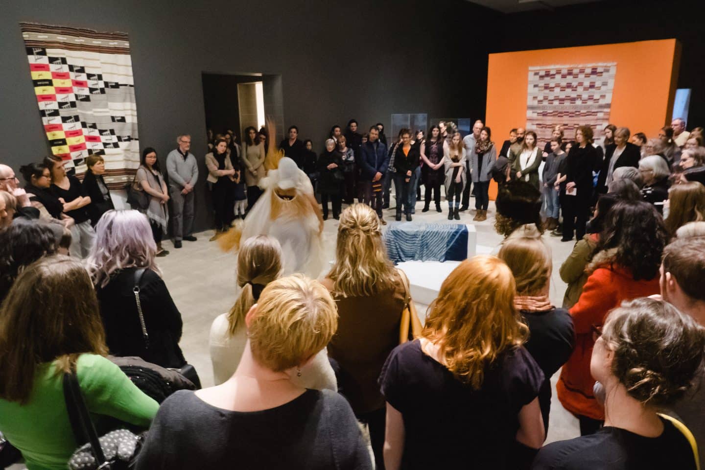For the Winter Season Launch in 2016, Brendan Fernandes mesmerized audiences with In Touch, a solo dance performed in the galleries by Lua Shayenne. Photo: Tim Forbes