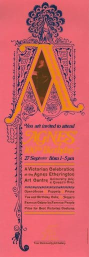 Poster, A Victorian Birthday Party, 1980