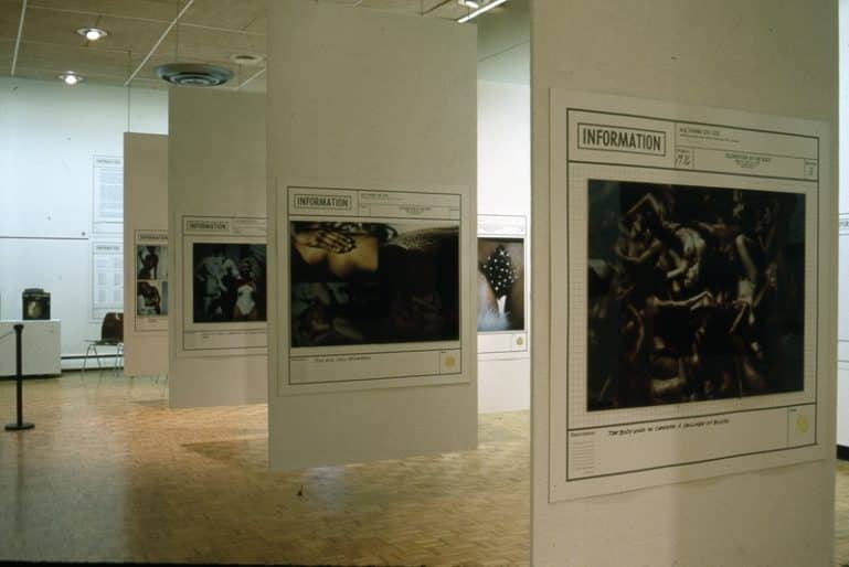 Installation view, Celebration of the Body, 1976