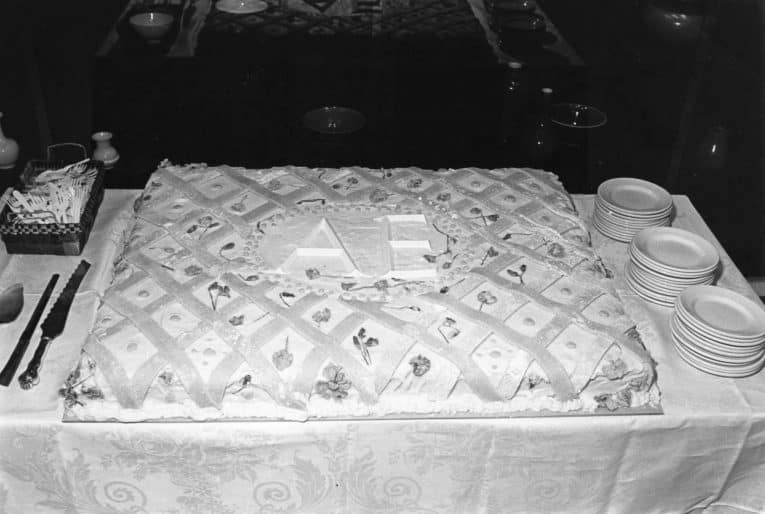 A Victorian Birthday Party cake, 1980. Photo: David Barbour