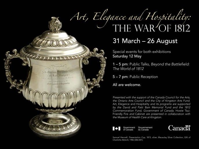 Invitation, Art, Elegance and Hospitality: The War of 1812, 2012