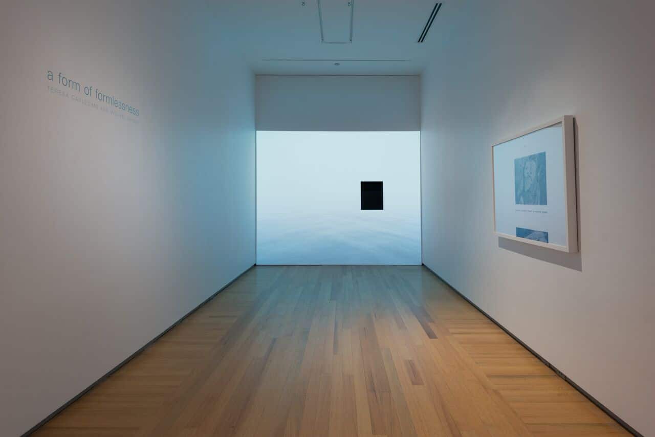 Installation view of A form of formlessness_Teresa Carlesimo and Michael DiRisio.