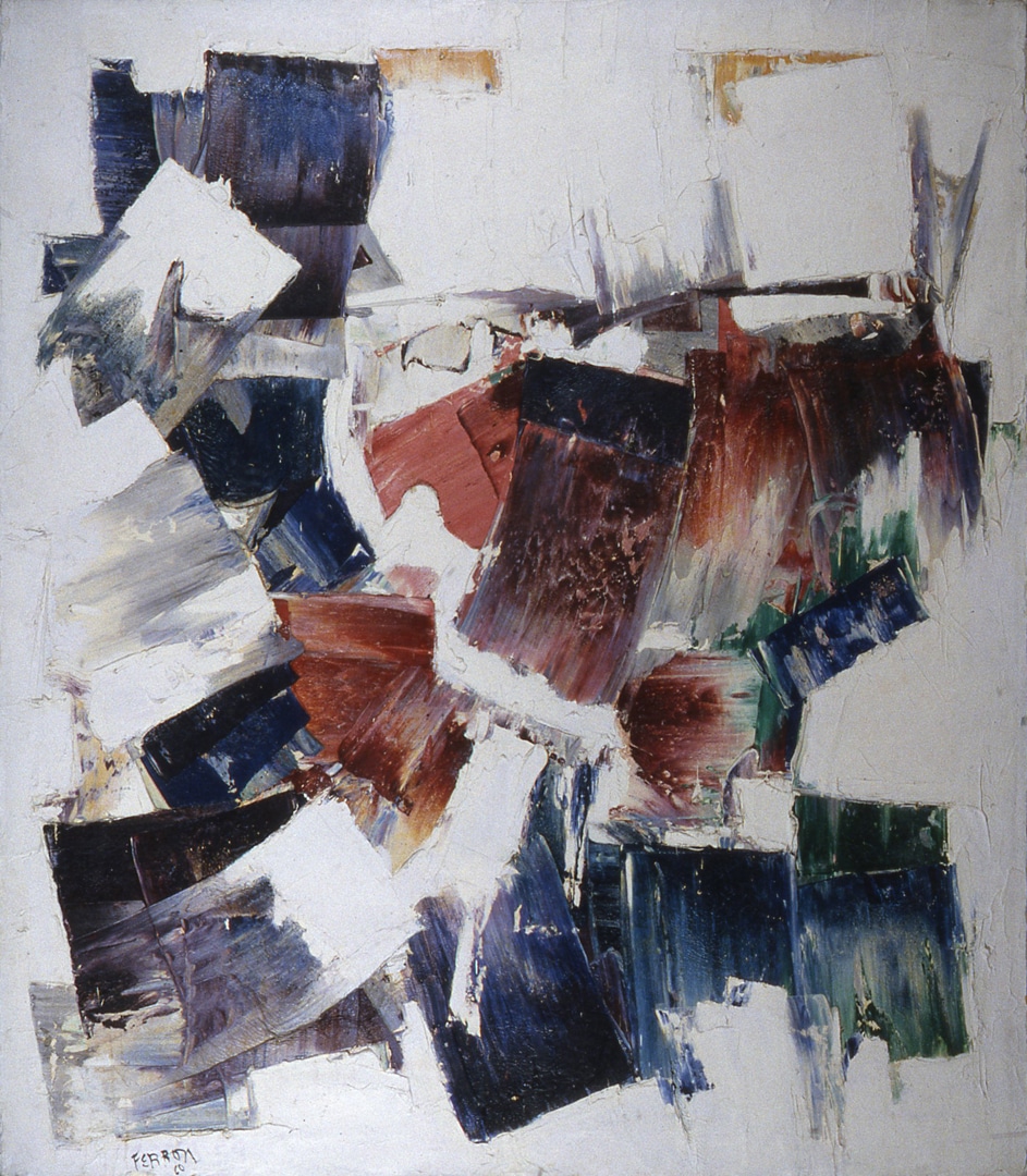 Marcelle Ferron, Untitled, 1960, oil on canvas. Gift of Ayala and Samuel Zacks 1962 (05-035)