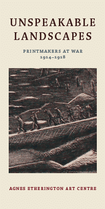 Printmakers at War brochure cover