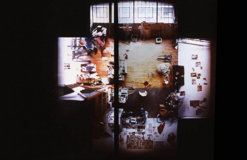 Adrian Blackwell, Kate McConnal’s Space, #1 from Evicted May 1, 2000 (9 Hanna Ave.), 2001, colour photograph. Purchase, Canada Council for the Arts Acquisition Assistance Program and Chancellor Richardson Memorial Fund, 2002 (45-004.01a-b)