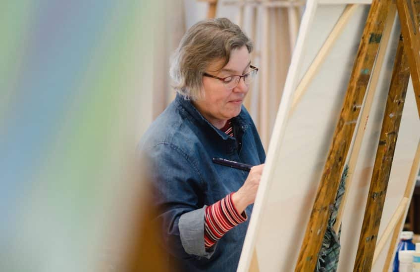 Adult Art Course. Photo: Tim Forbes