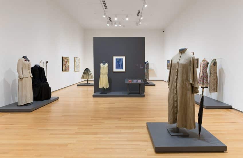 Stepping Out: Clothes for a Gallery Goer, installation view, 2019 Photo: Paul Litherland