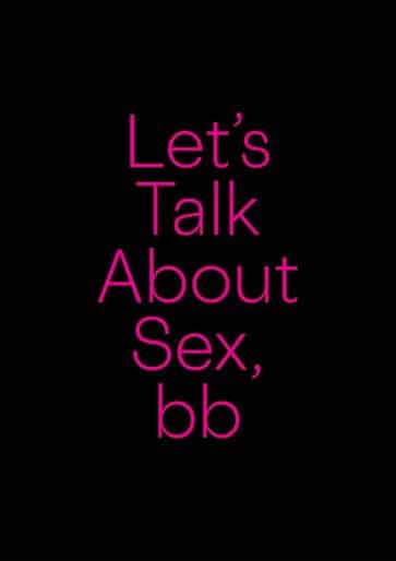 Cover of publication Let's Talk About Sex, bb