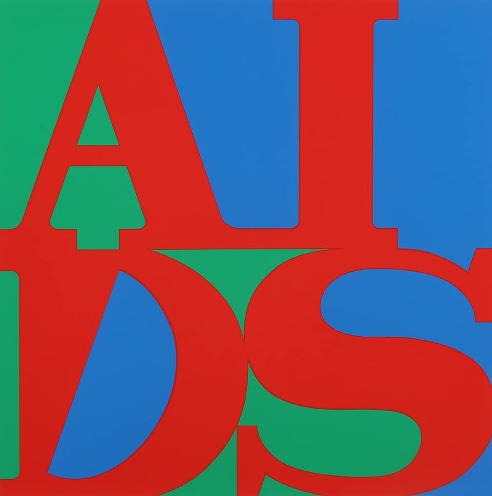 General Idea, AIDS, 1987, screen print on paper, 53/80. Purchase, Chancellor Richardson Memorial Fund, 2003 (46-029.13)