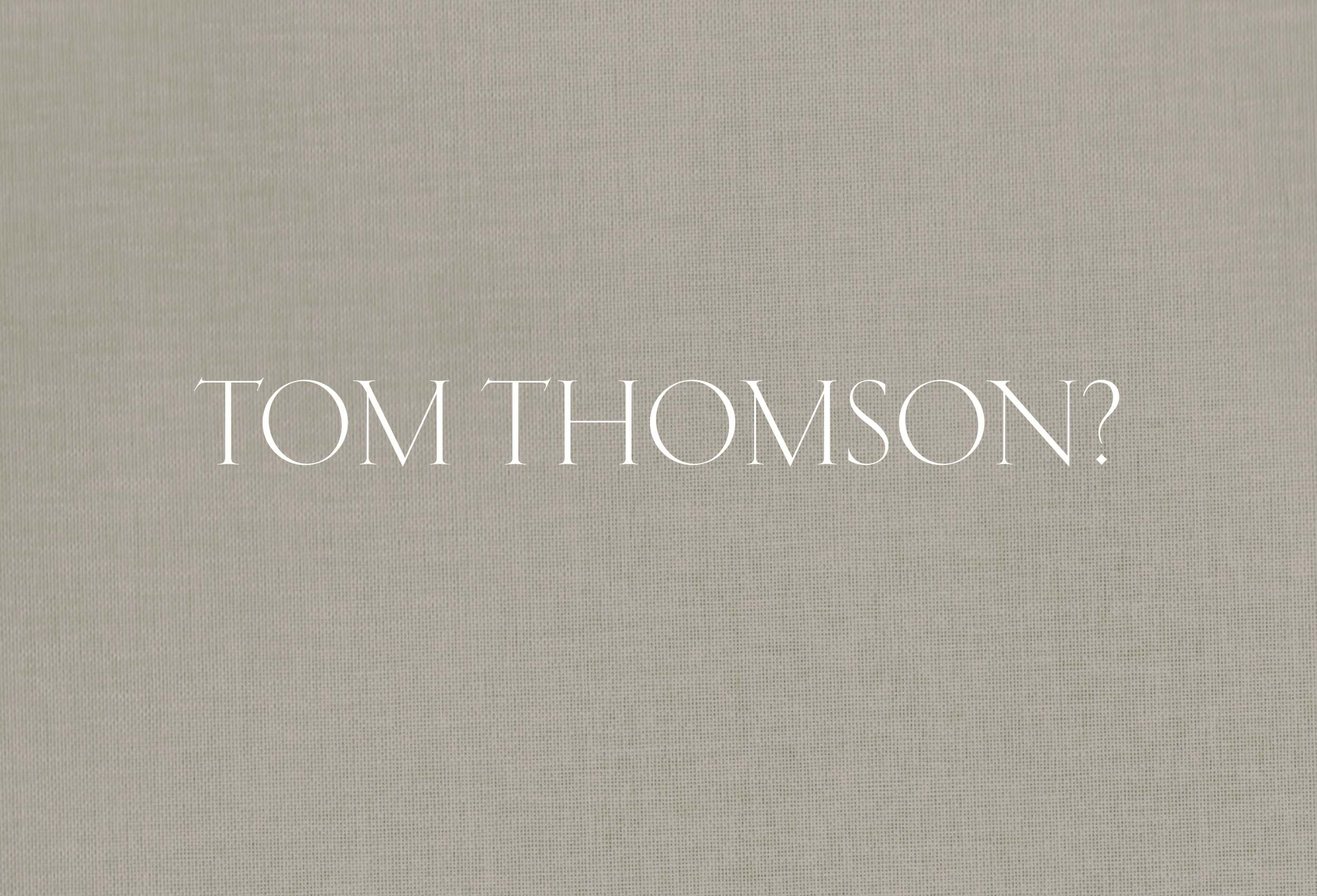 Tom Thomson? Publication cover