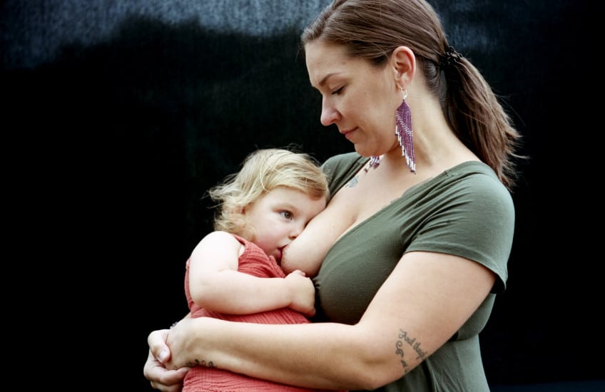 Shelby Lisk, Sarah and Willow, 2021, colour photograph mounted on dibond. Collection of the artist