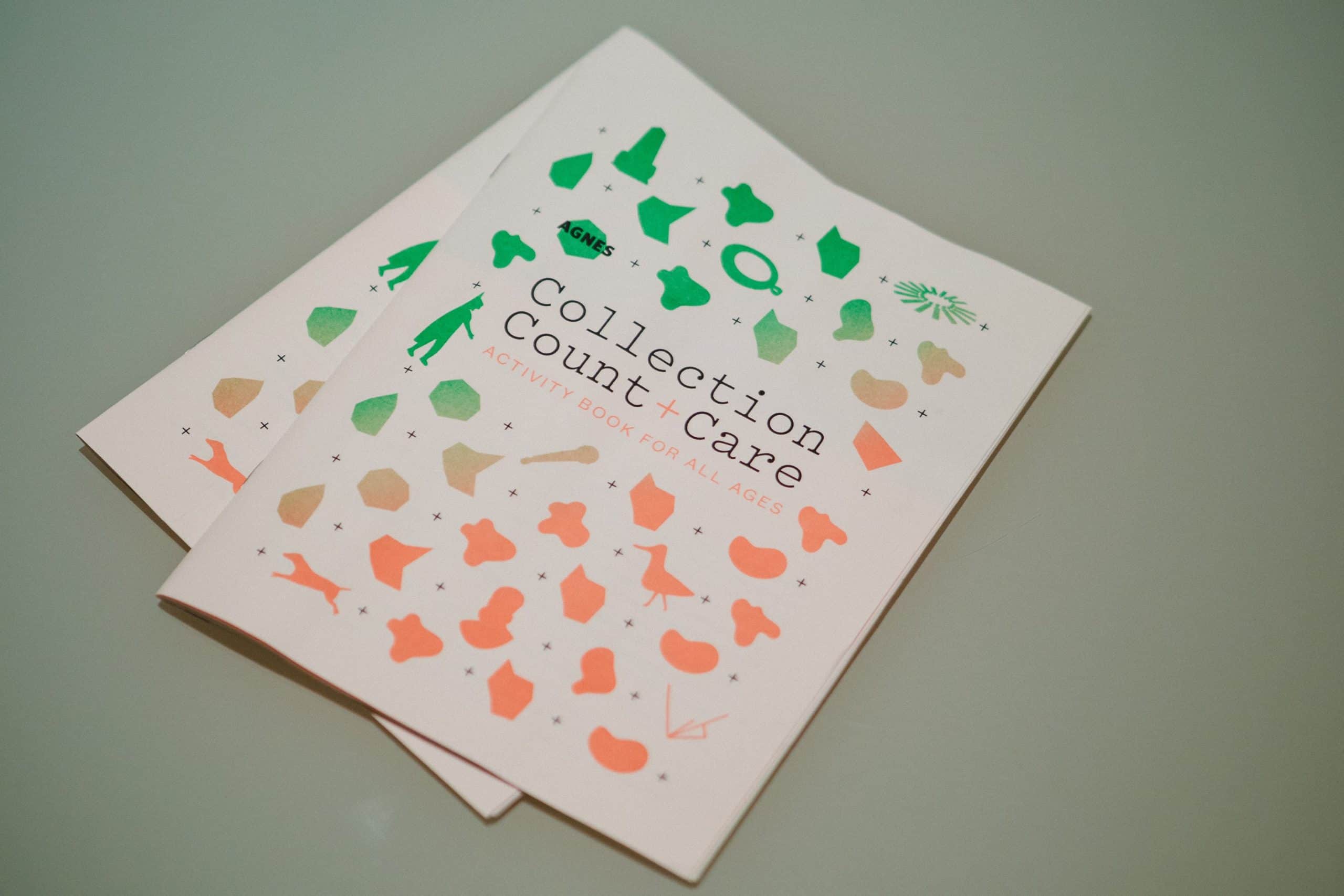 Collection Count + Care Activity Book. Photo: Tim Forbes