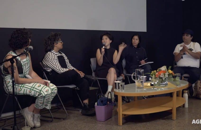 Conversational Panel, Marking Time with Emelie Chhangur, Bopha Chhay, Pamila Matharu and Maiko Tanaka, Moderator: Nasrin Himada